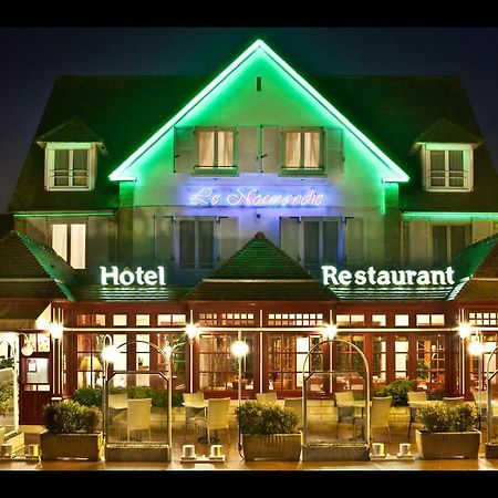 לוק-סור-מר Hotel-Restaurant Le Normandie מראה חיצוני תמונה